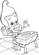 Jimmy Neutron Online Coloring